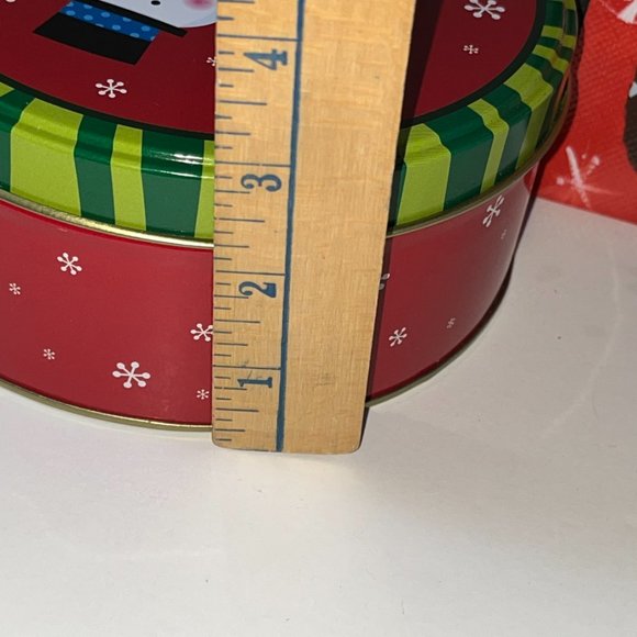 Lot of Christmas Gift/Storage Box, Tin Box, Reusable Tote Bags, Basket & Ribbon - Picture 8 of 12